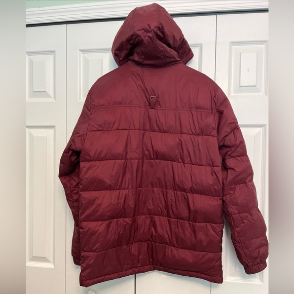 Vans Burgundy Hooded Puffer Jacket - Picture 9 of 9
